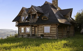 деревянный дом - фундамент